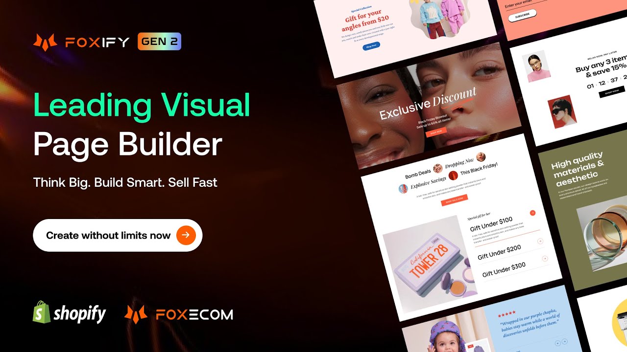 Foxify Smart Page Builder