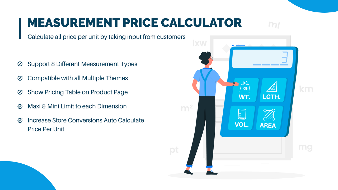 Measurement Price Calculator App