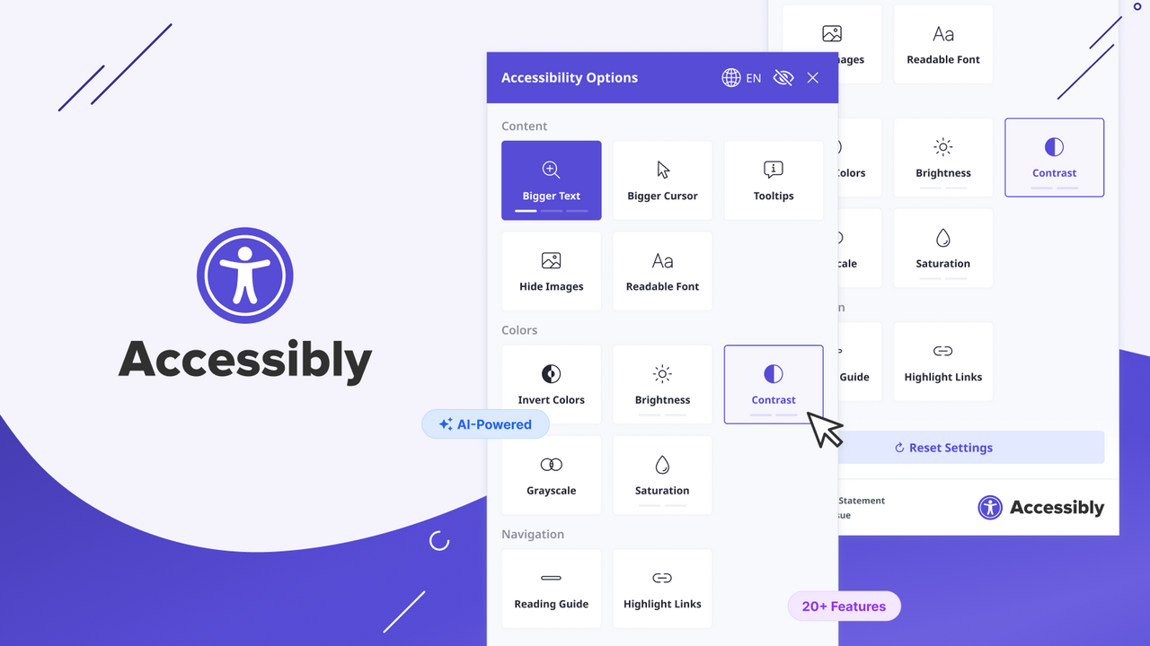 Accessibility widget