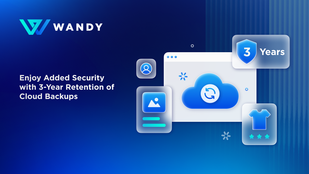 Enjoy Added Security with 3-Year Retention of Cloud Backups