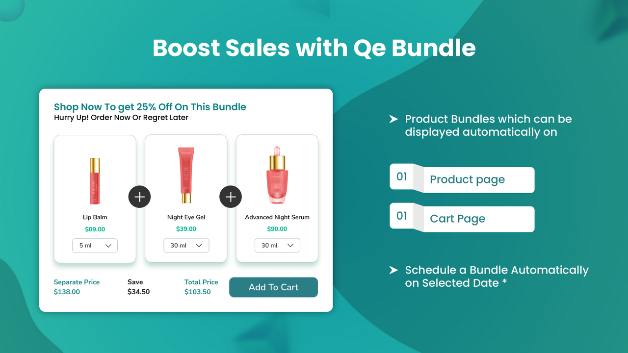 Client side Product Bundle