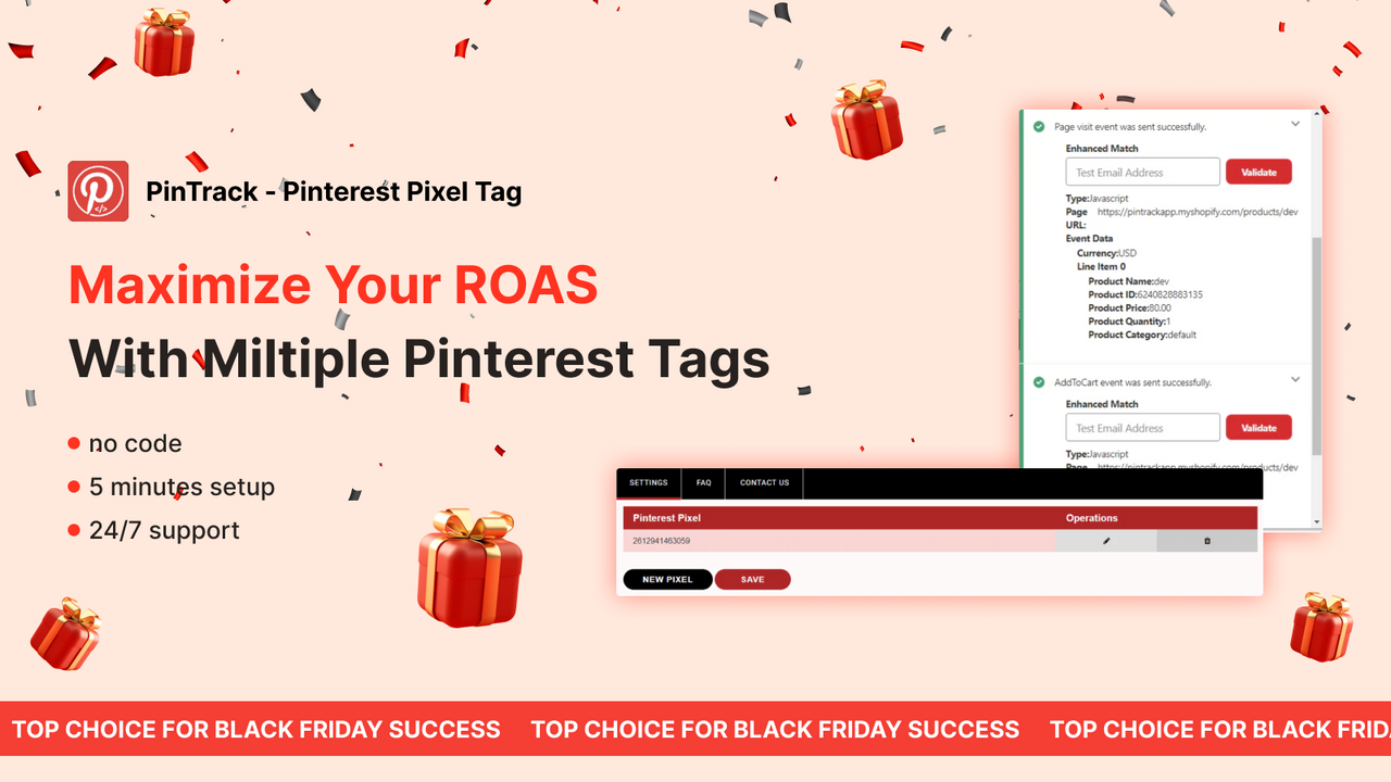 PinTrack ‑ Pinterest Pixel Tag