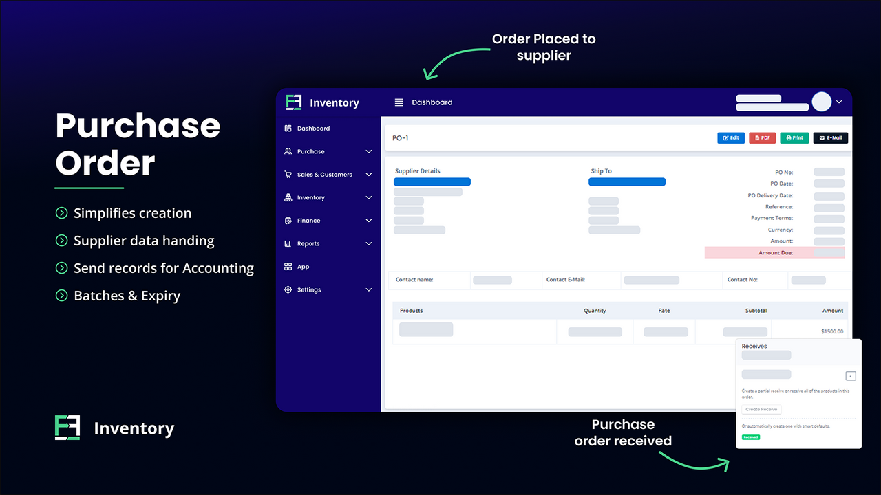 Purchase Order Management