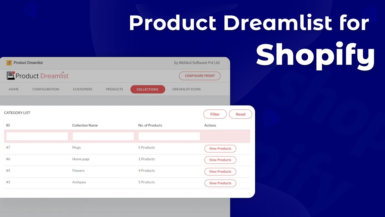 Webkul Product Wishlist