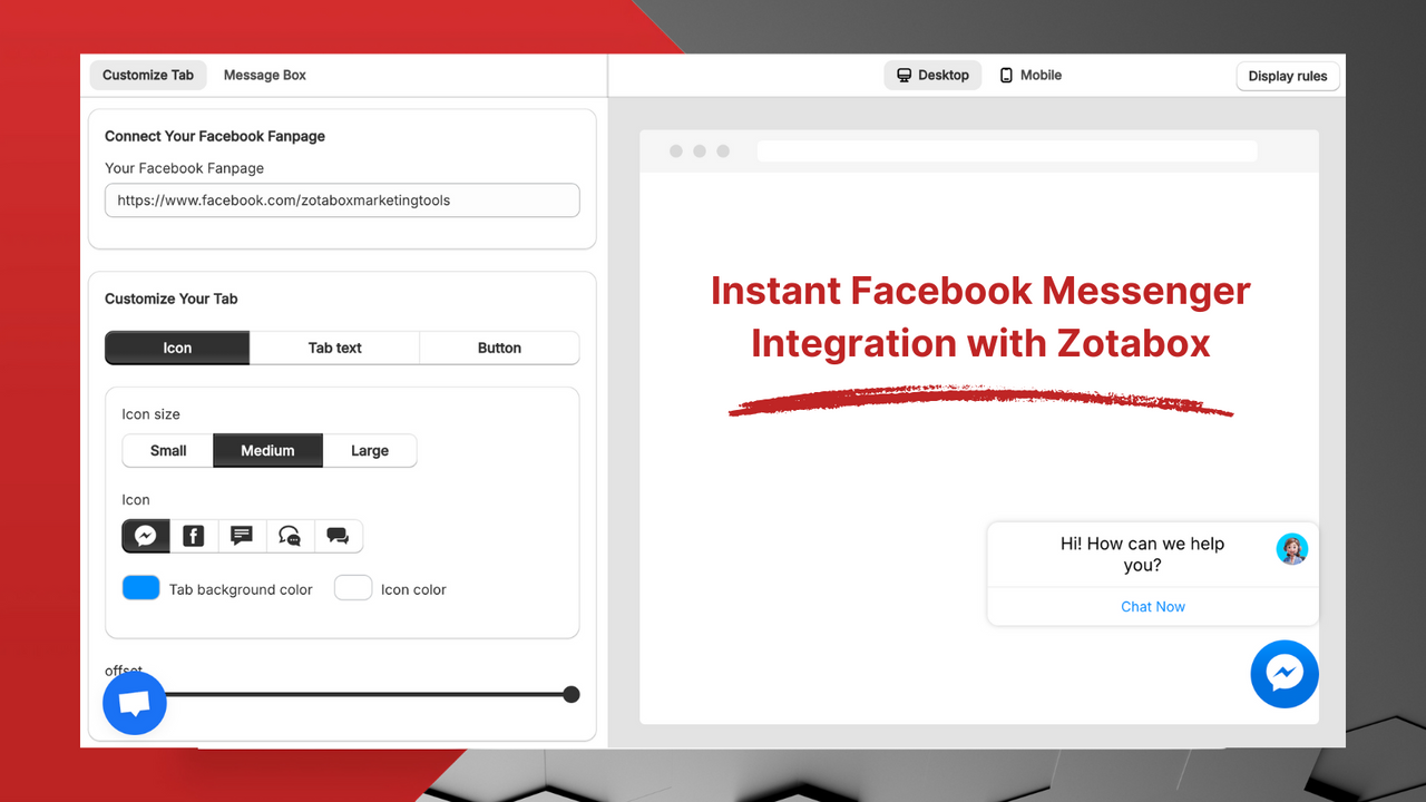 Instant Facebook Messenger Integration Without Coding