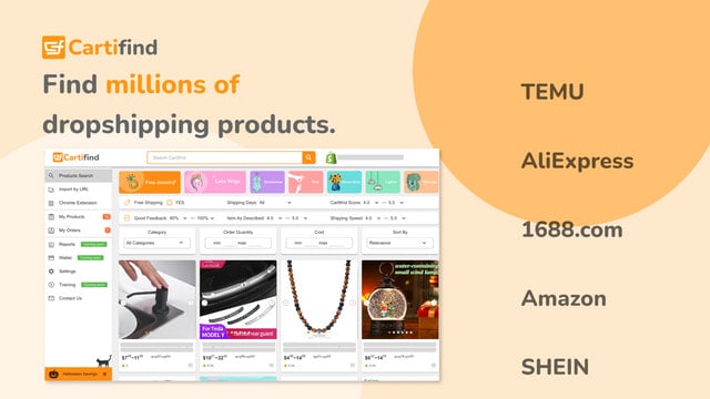 Cartifind ‑ Temu Dropshipping