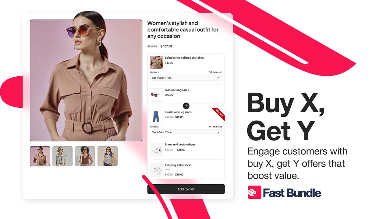 Engage customers with buy X, get Y offers that boost value.