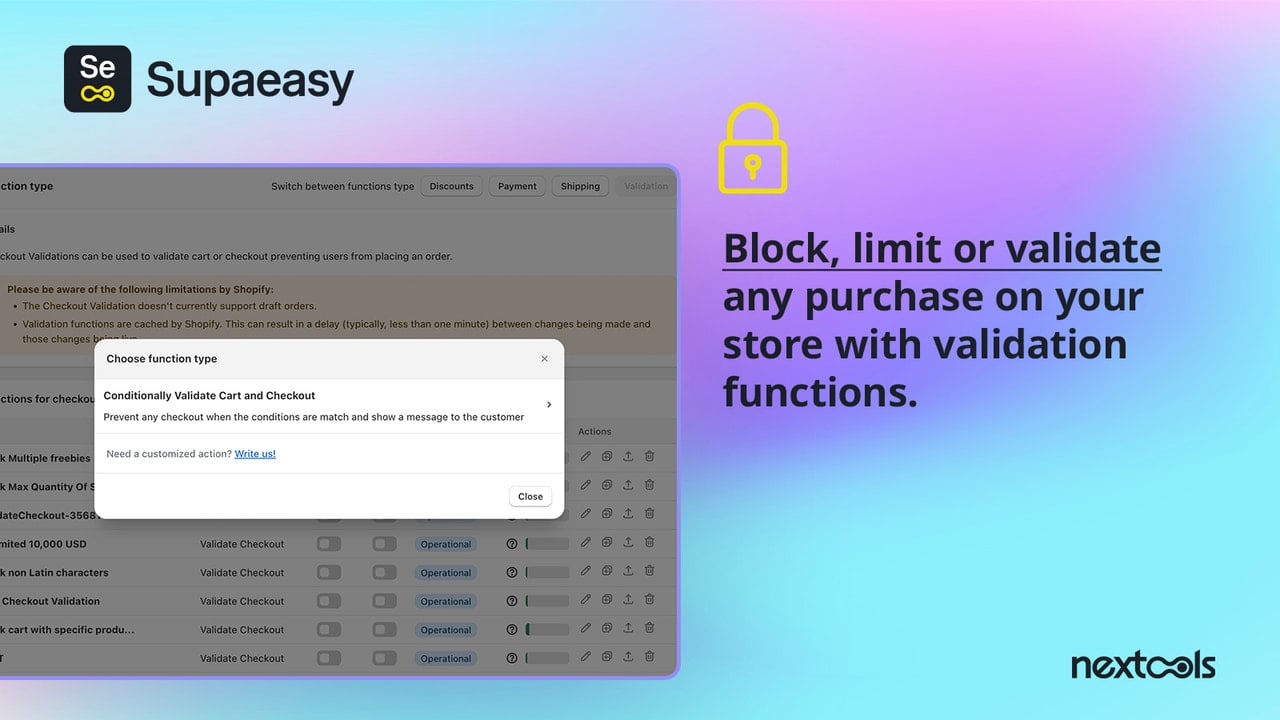 Supaeasy: Shopify Functions Generator & Migrator