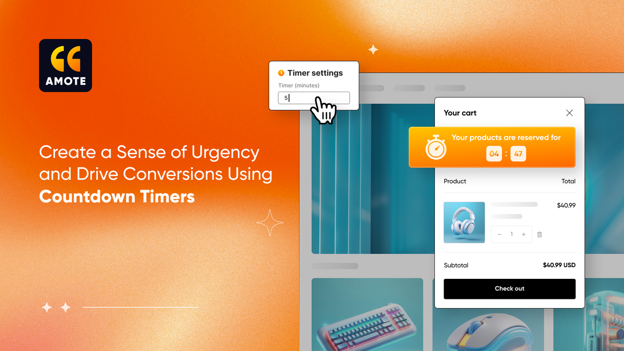 Create Urgency and Drive Conversions Using Countdown Timers