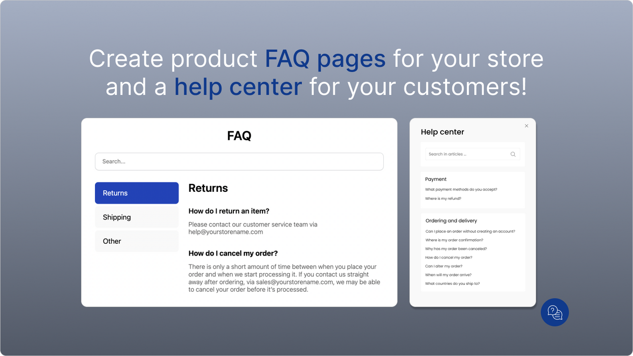 FaqKing: Help Center & FAQ