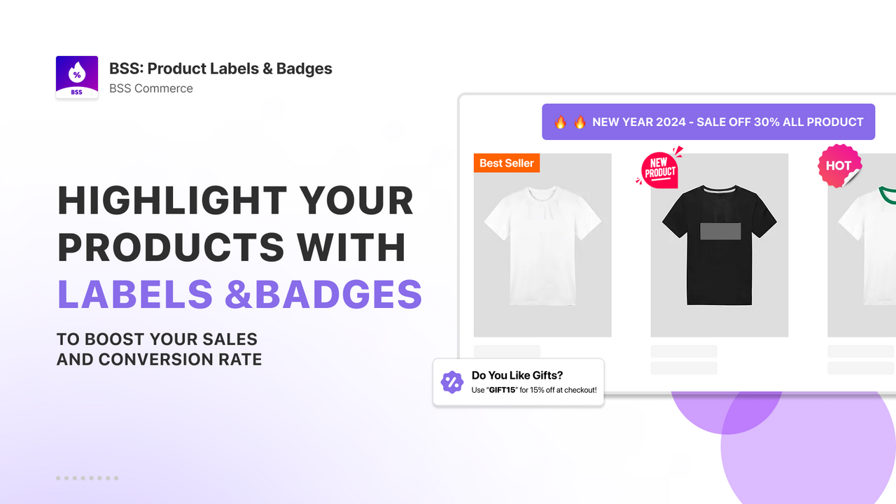 BSS: Product Labels & Badges