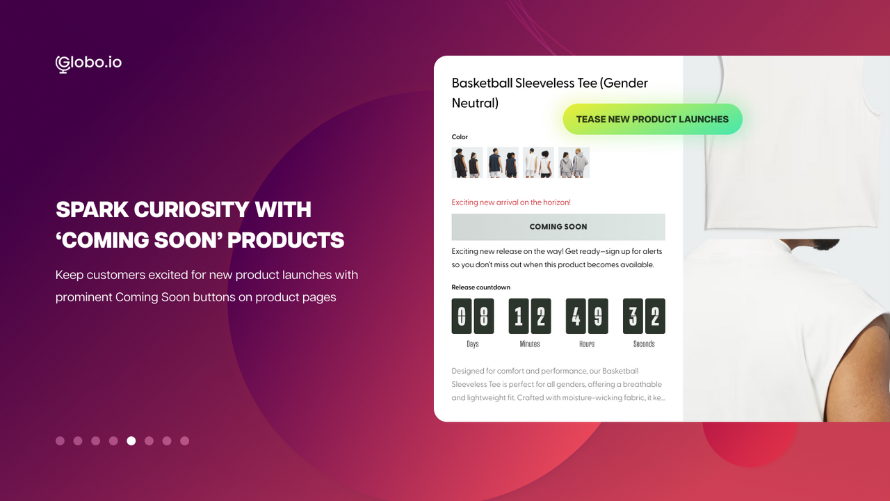 Show coming soon button and display countdown timer on Shopify