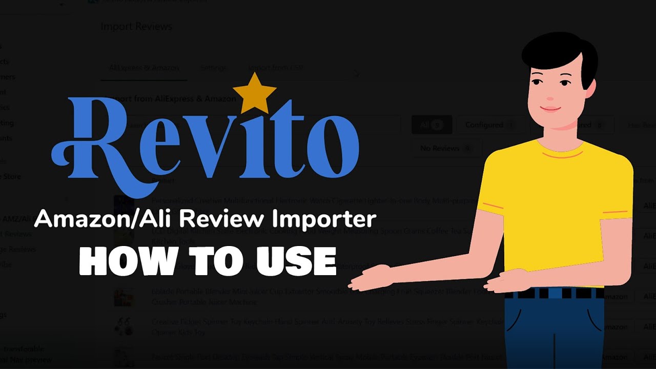 Effortlessly import Amazon and AliExpress reviews to enhance your store's credibility and boost sales.