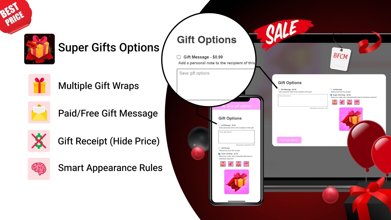 Super: Gift Wrap, Gift Message