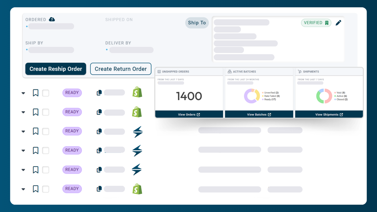 Pull and view orders easily on grid with easy integration