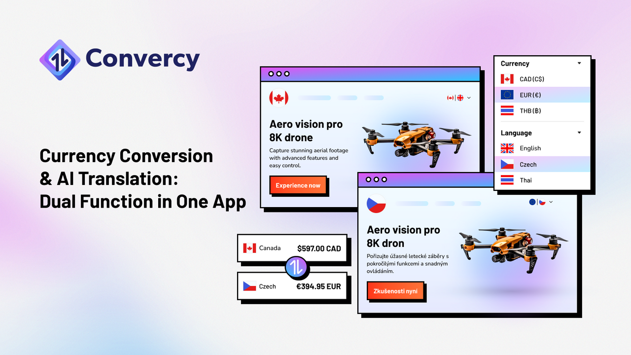 Currency Conversion & AI Translation: Dual Function in One App