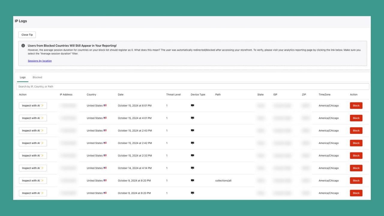 Airlock Analytics Dashboard