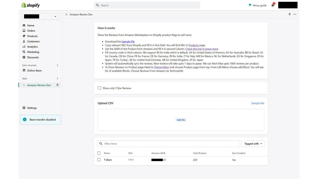 Import your product reviews from Amazon to Shopify webstore