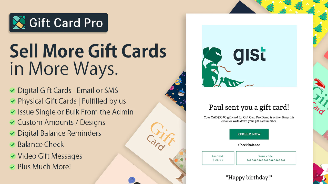 Gift Card Pro | Gift Cards