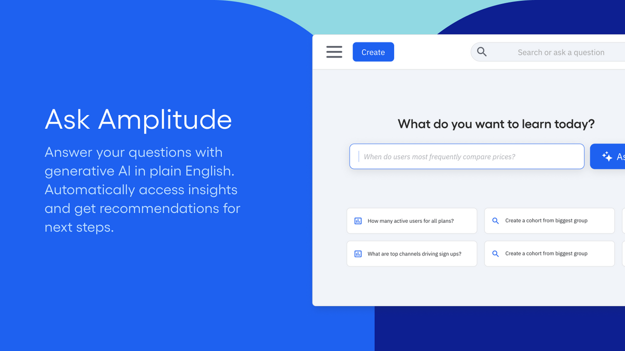 Answer your questions with Amplitude AI