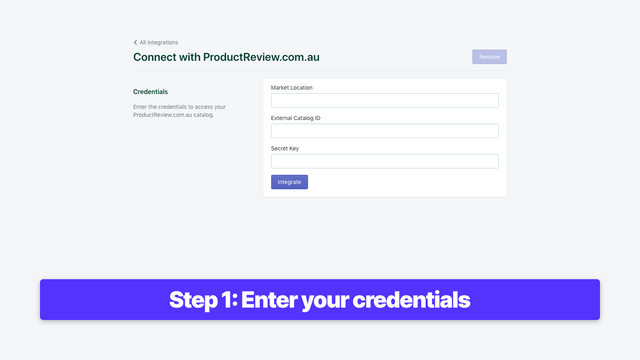 ProductReview.com.au Connect