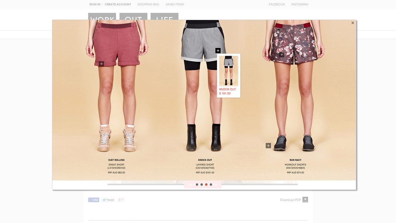 Storefront Lookbook Example