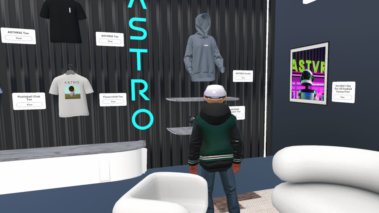 AstroMall: Virtual Stores