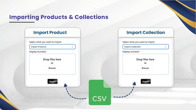 1 - Importing products & collections