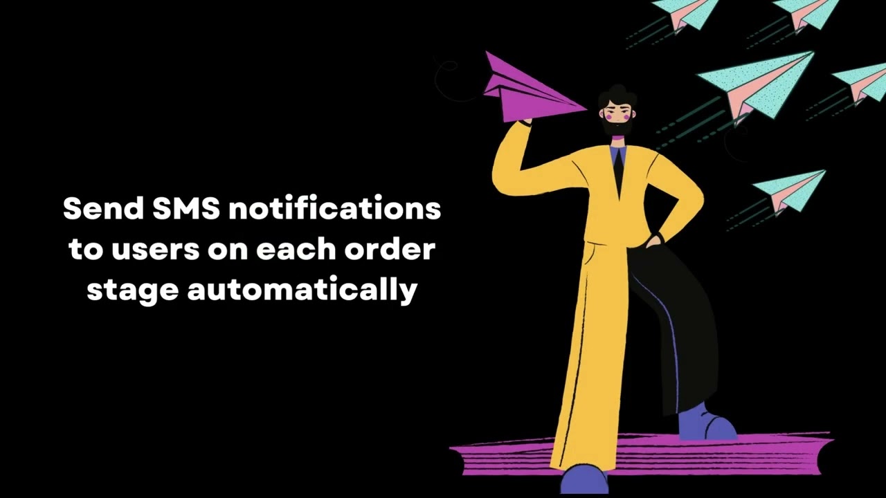 Automate SMS notifications for order updates and account activities, enhancing customer engagement in India.