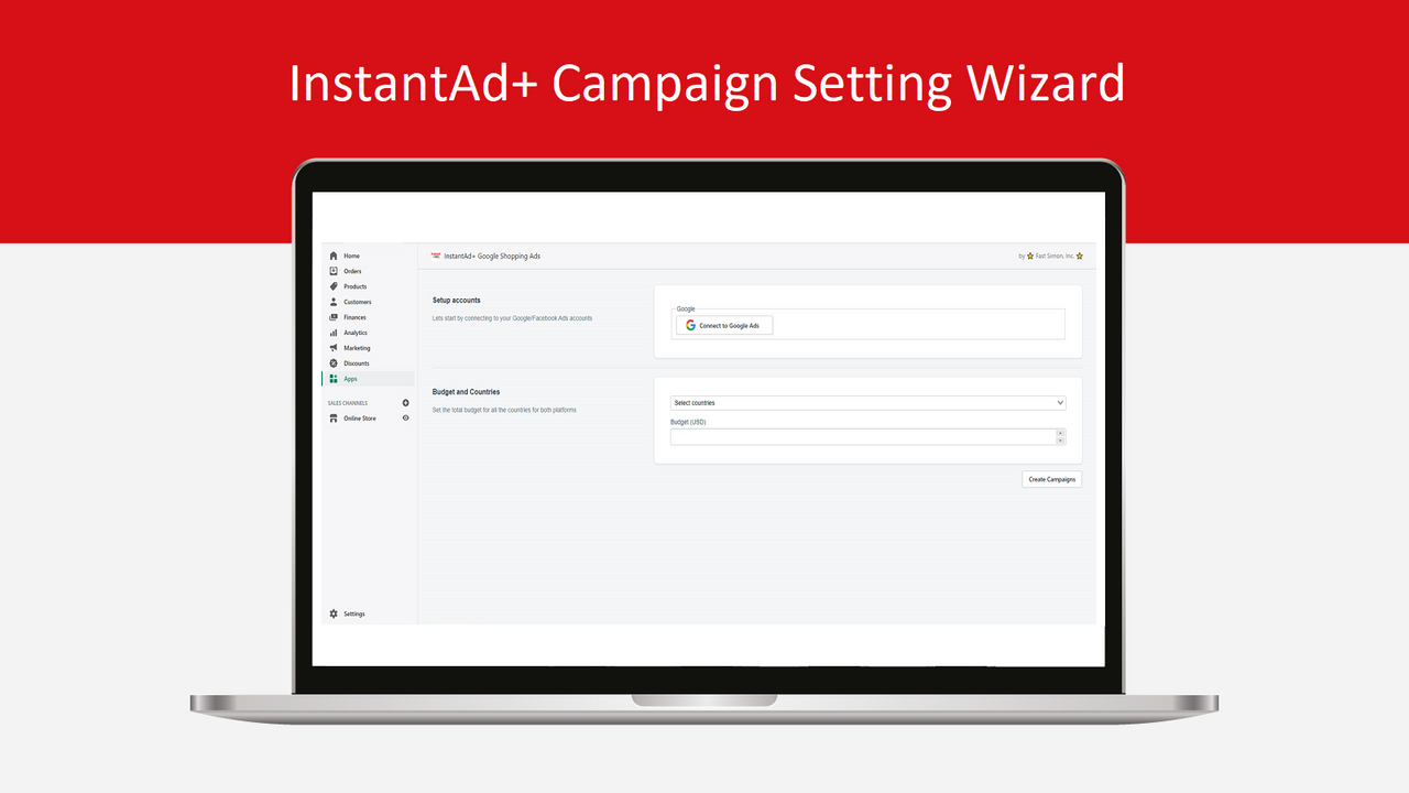 Advertising Campaign Wizard Settings