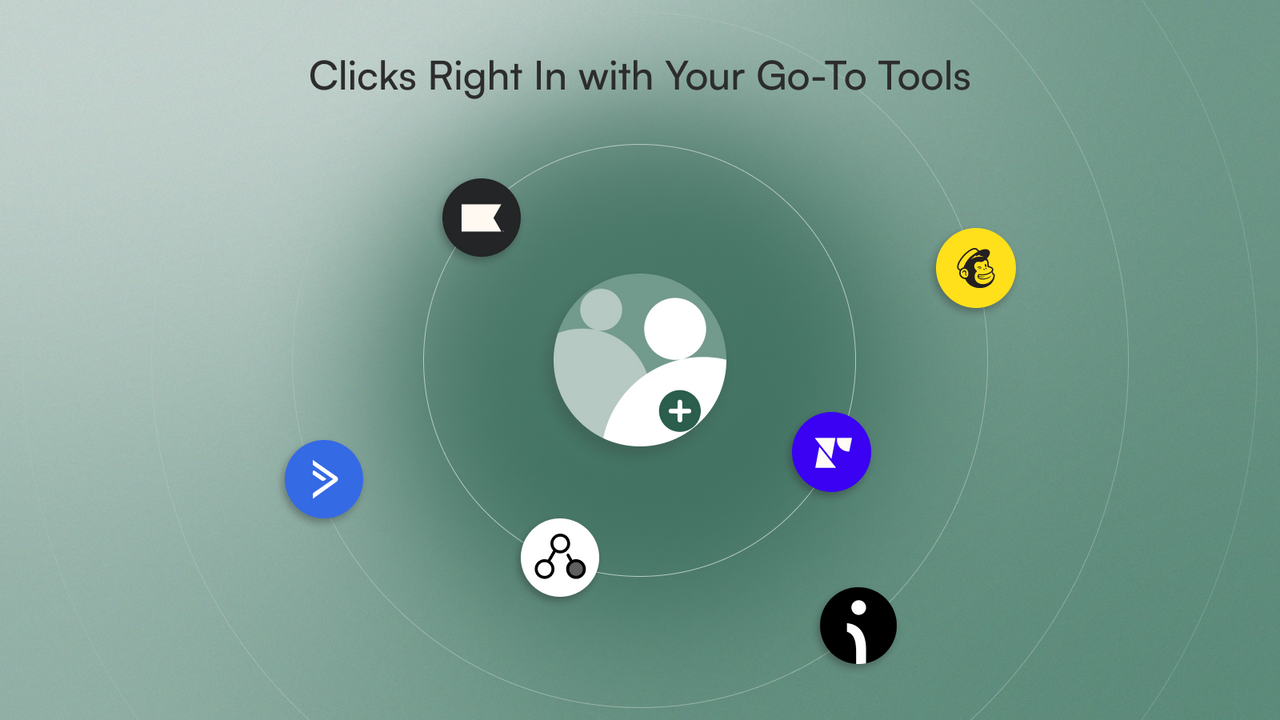 Click right in with your go-to tools