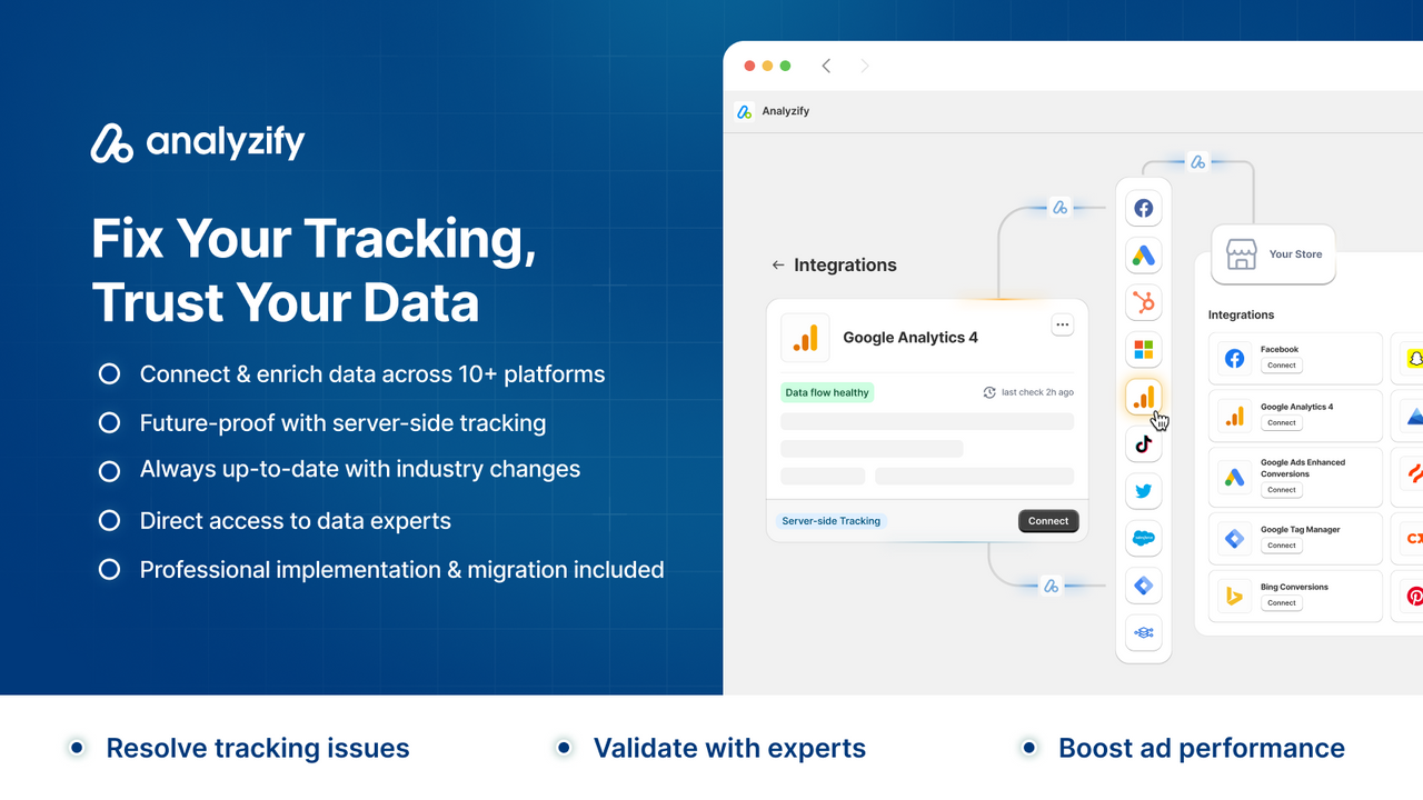 Analyzify (GA4 & Ads Tracking)