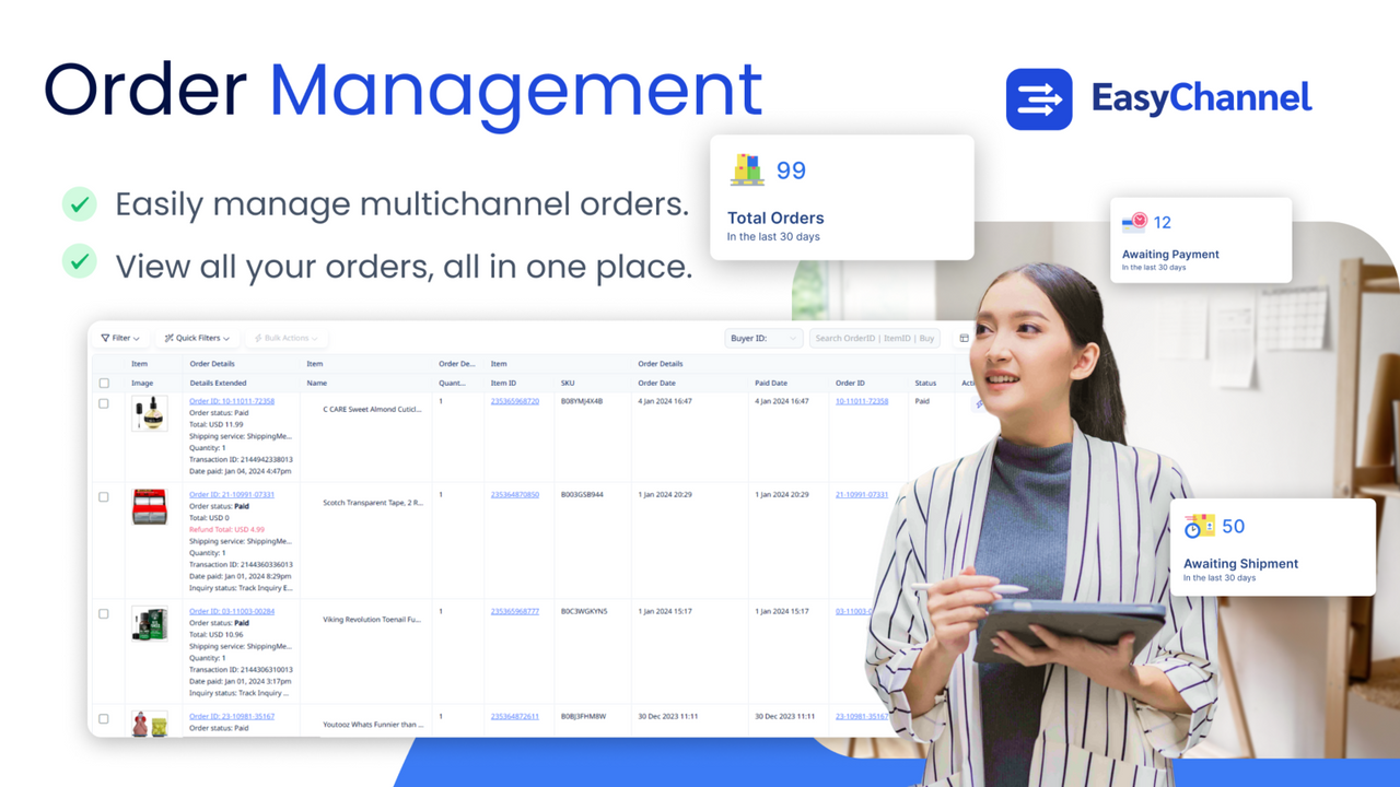 Multi Channel Order Managment