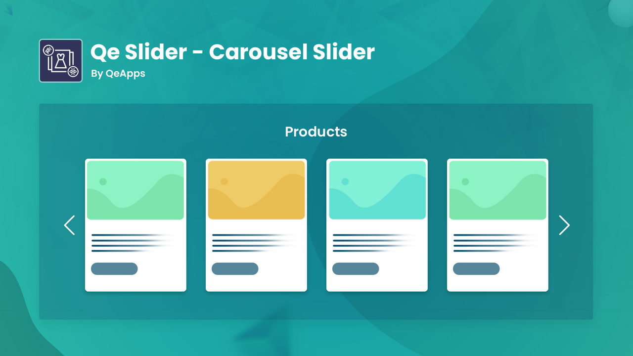 Qe Slider ‑ Carousel Slider