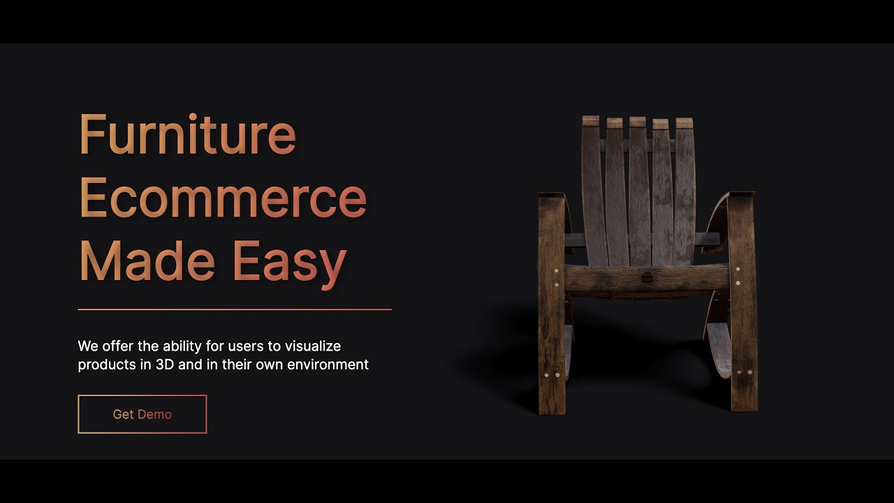 Elevate furniture sales with immersive 3D and AR shopping experiences for your customers.