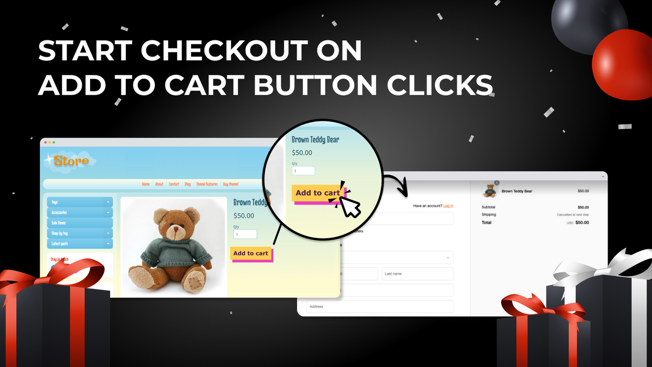 PF: Skip Cart/Skip To Checkout