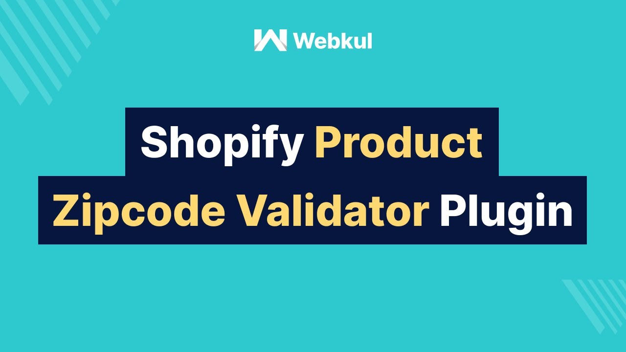 Webkul Zipcode Validator