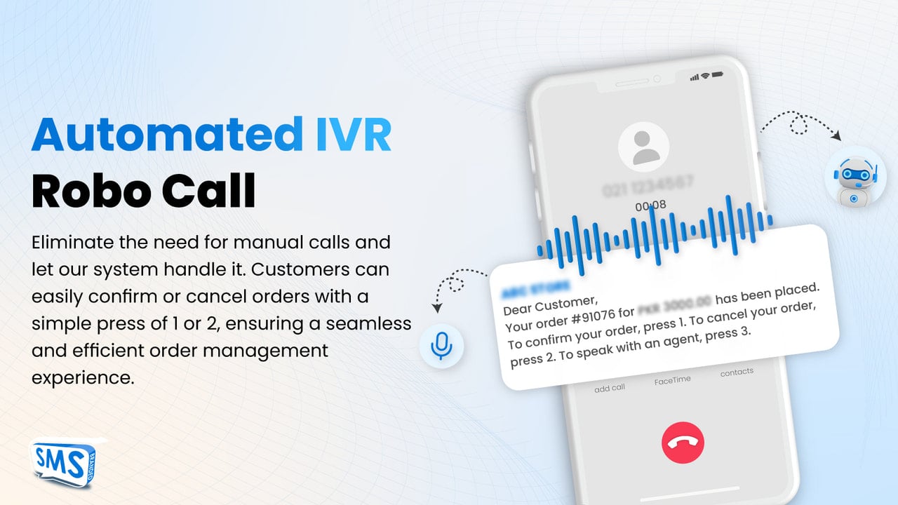 Automated IVR Calls - Branded SMS Pakistan