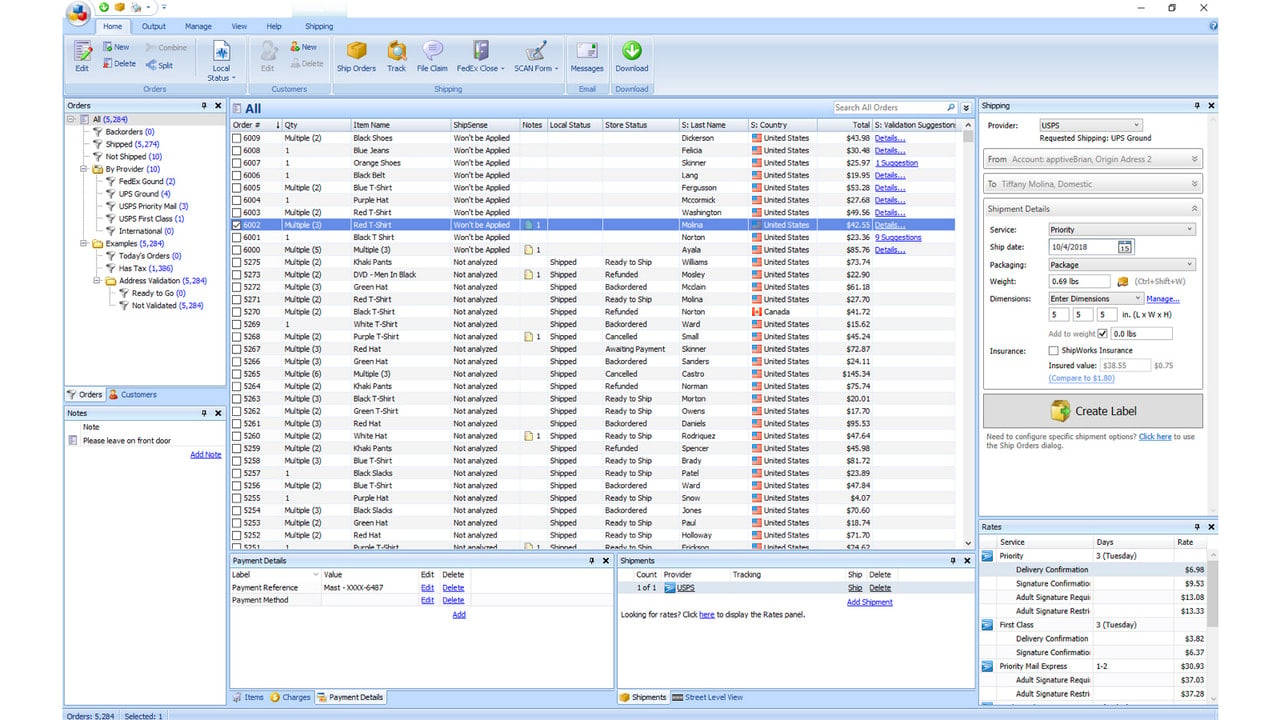 Manage Orders in Batches