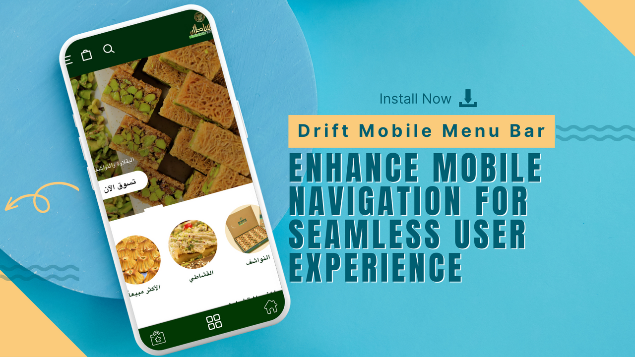 Drift Mobile Menu Bar