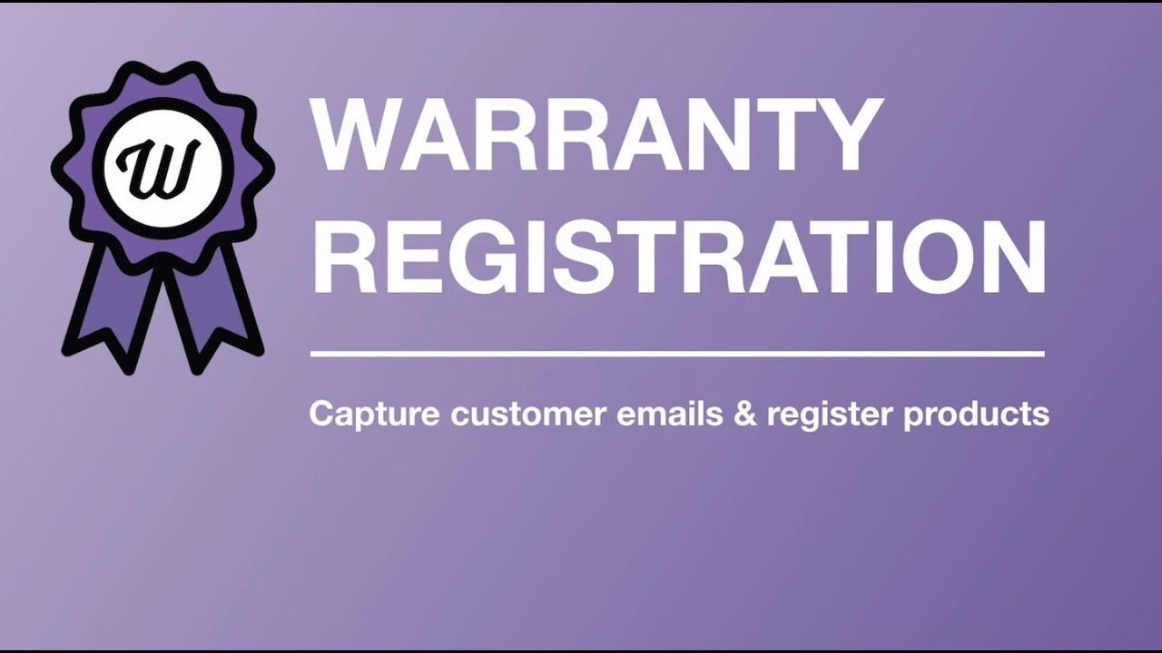 Boost customer engagement and revenue by enabling warranty registrations directly on your Shopify store.