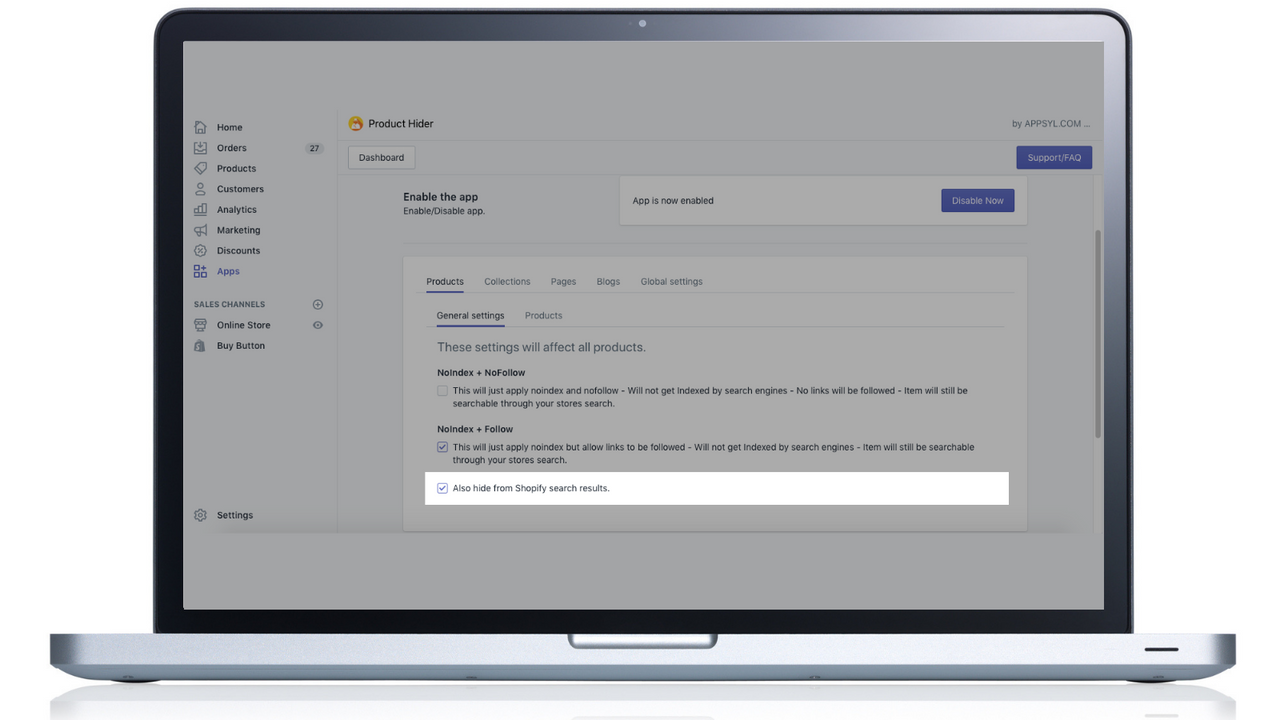 APPSYL_Apps_You_Love_Shopify_App_Product_Hider