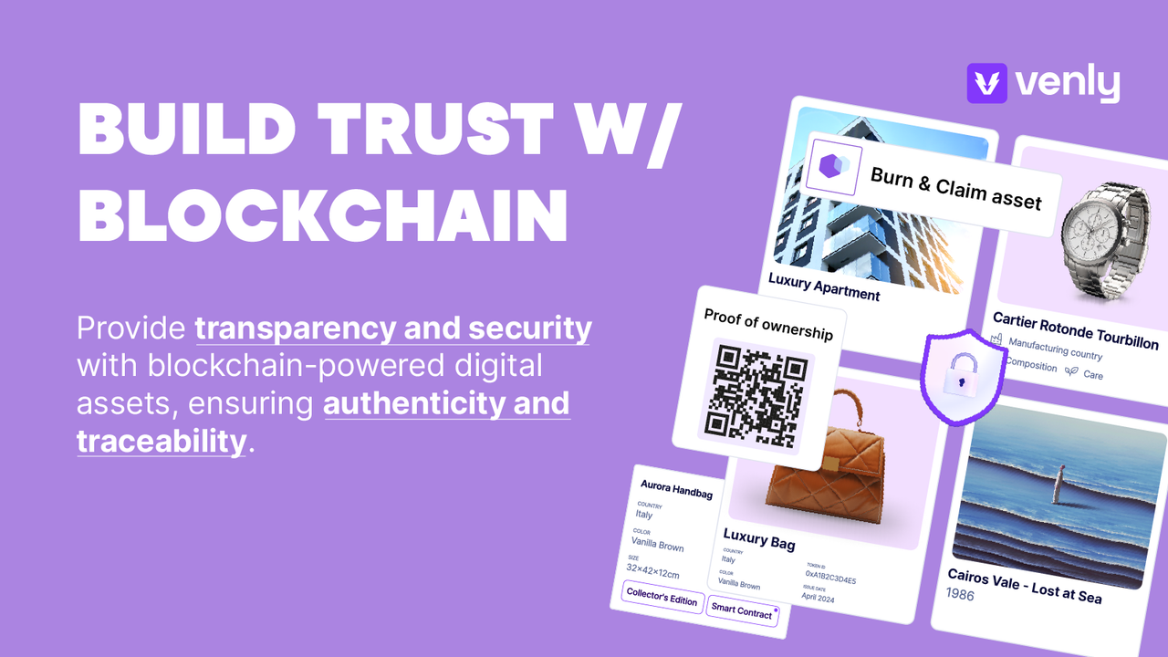 Build trust with blockchain