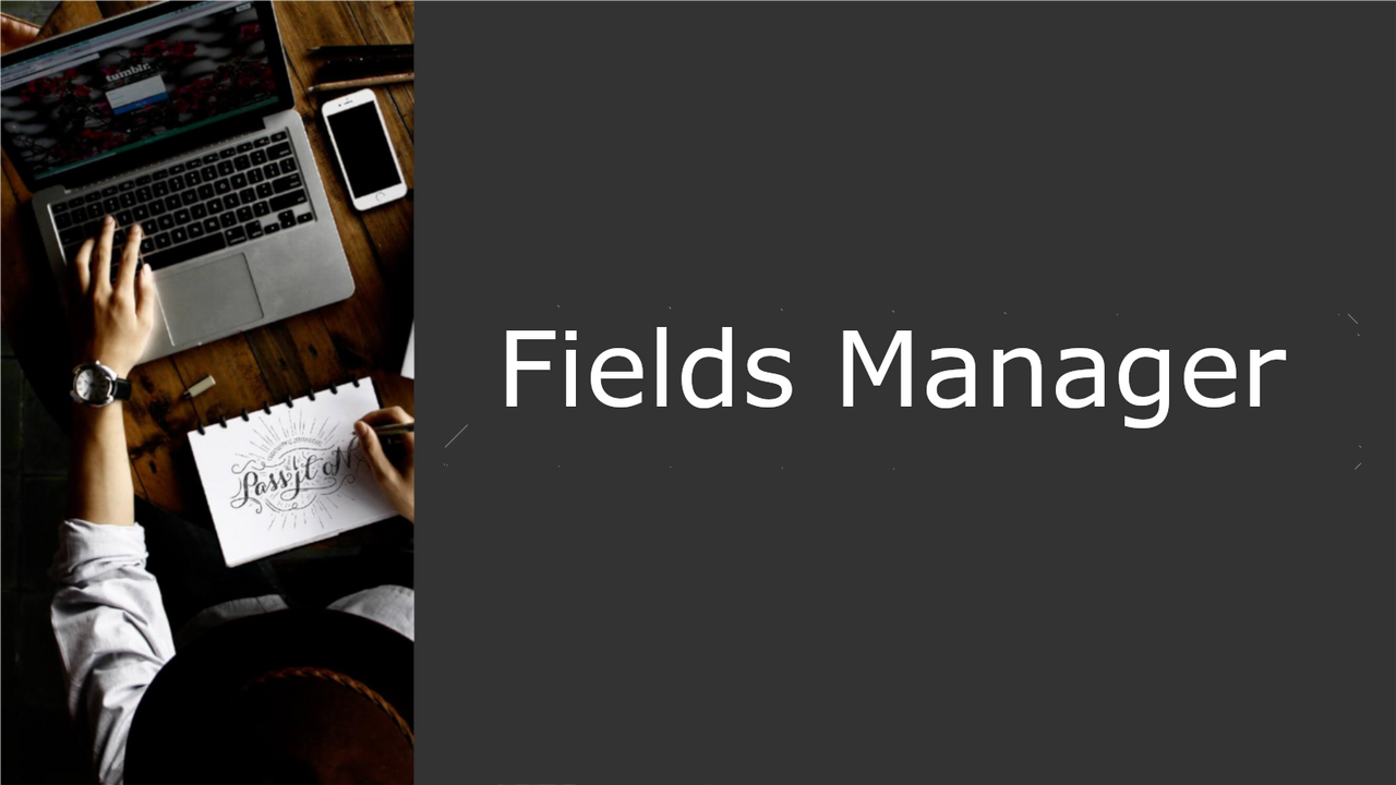 WebAppsLive ‑ Fields Manager