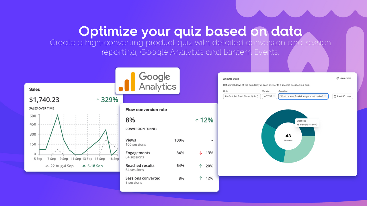 Optimize your quiz with custom events google analytics reporting