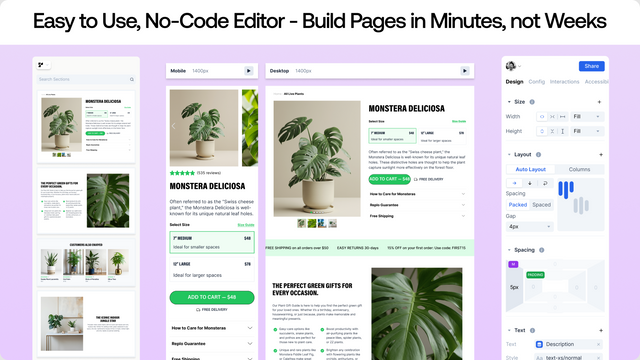 Replo Landing Page Builder