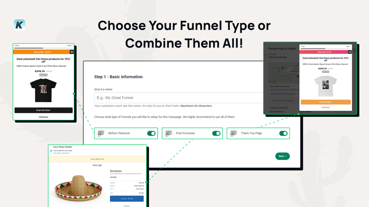 Funnel Types