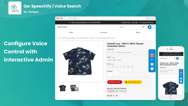 Qe: Speechify | Voice Search