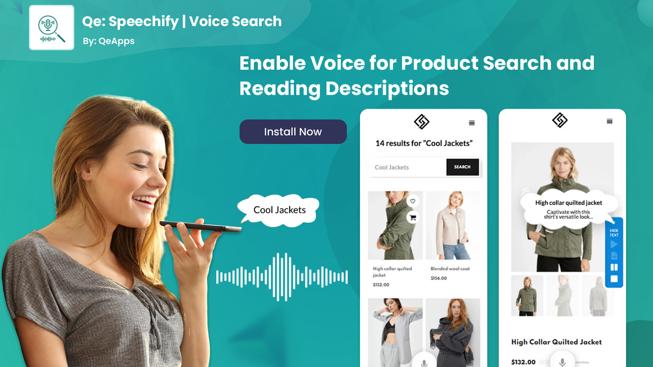 Qe: Speechify | Voice Search