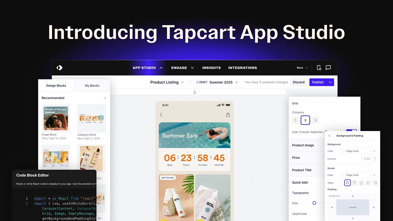 Tapcart ‑ Mobile App Builder